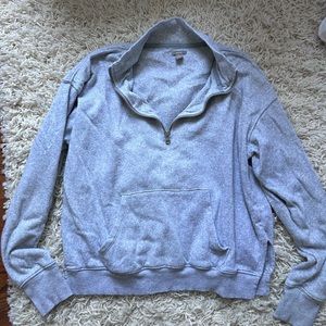 Quarter zip sweatshirt